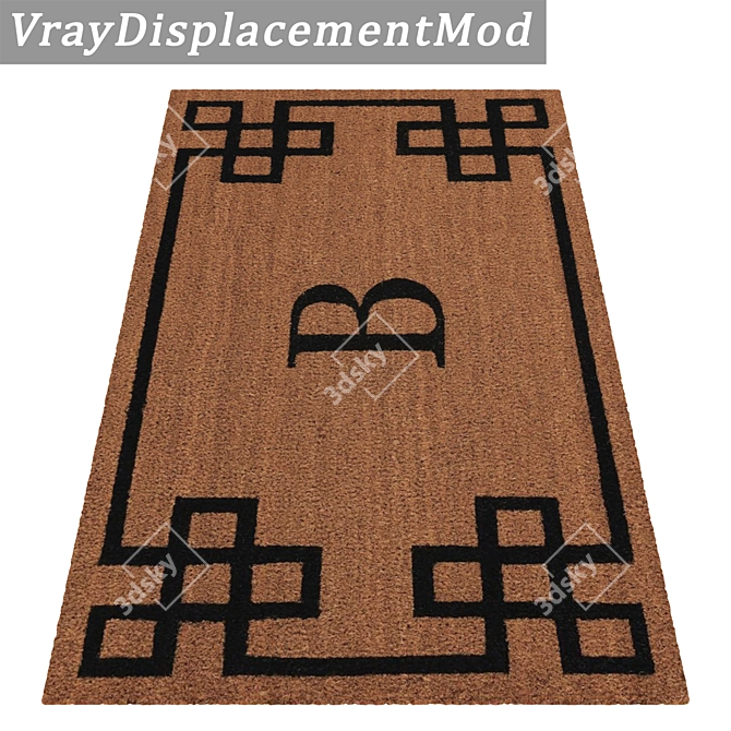 Luxury Carpet Set: High-Quality Textures 3D model image 3