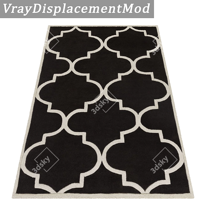 Luxury Rug Set: High-Quality, Versatile Carpets 3D model image 3