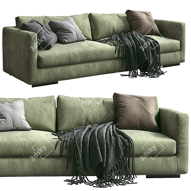 Flexform Magnum Sofa 3D model image 4