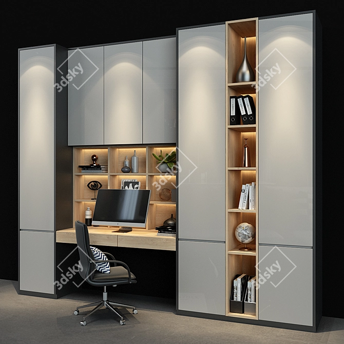 Versatile Storage Solution, Cabinet Furniture_065 3D model image 2