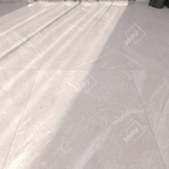 Marble Museum Mainstone Oat: Elegant and Versatile Flooring 3D model image 1