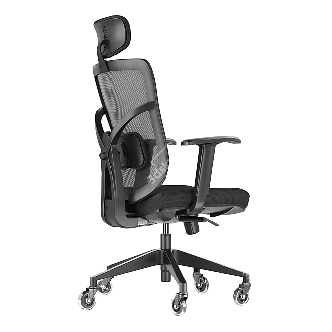 Title: ErgoMesh Office Chair: Ultimate Comfort 3D model image 4