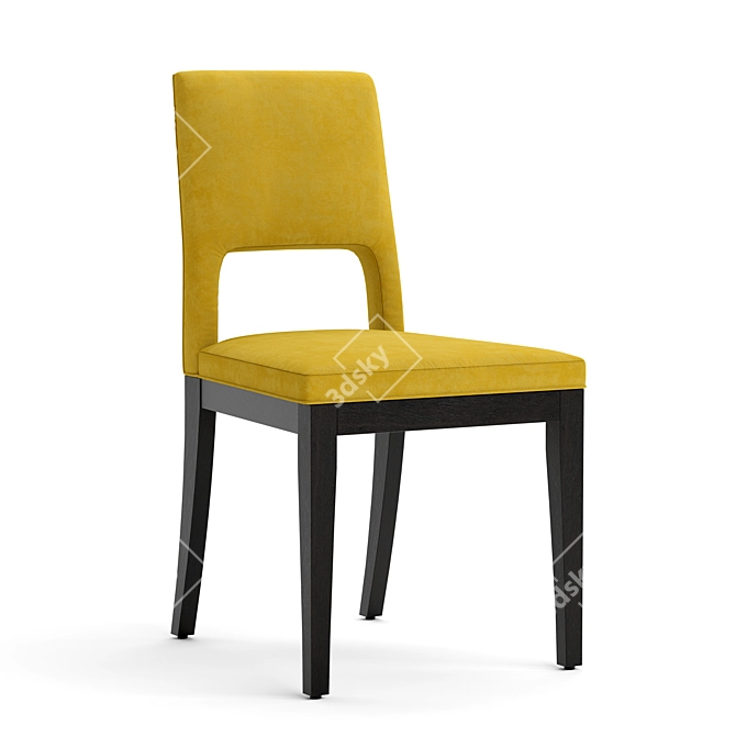 Luxury Elegance: Beale Dining Chair 3D model image 2