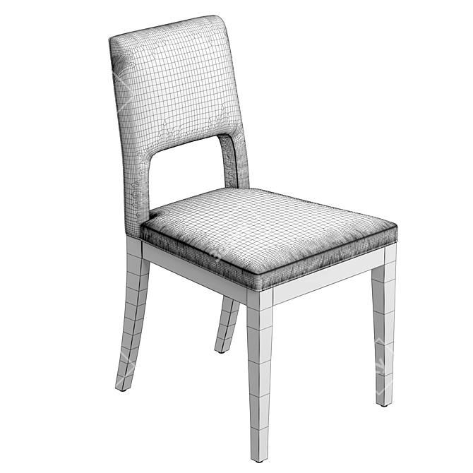 Luxury Elegance: Beale Dining Chair 3D model image 5