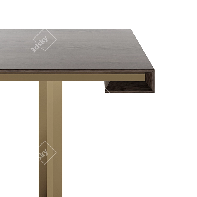 Santos Michelangelo Table: Timeless Elegance for Your Space 3D model image 3