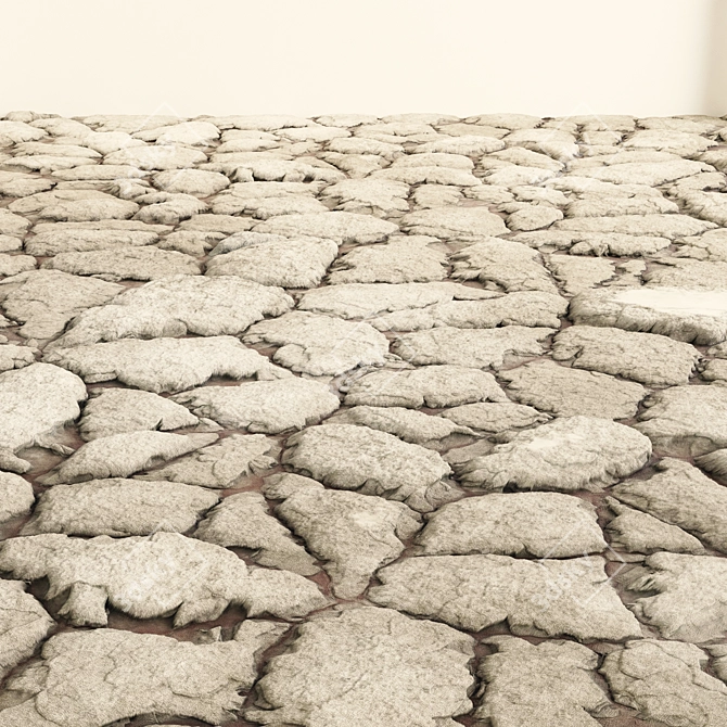 Rock Tiles: High-Resolution VRAY Ground & Wall Set 3D model image 4