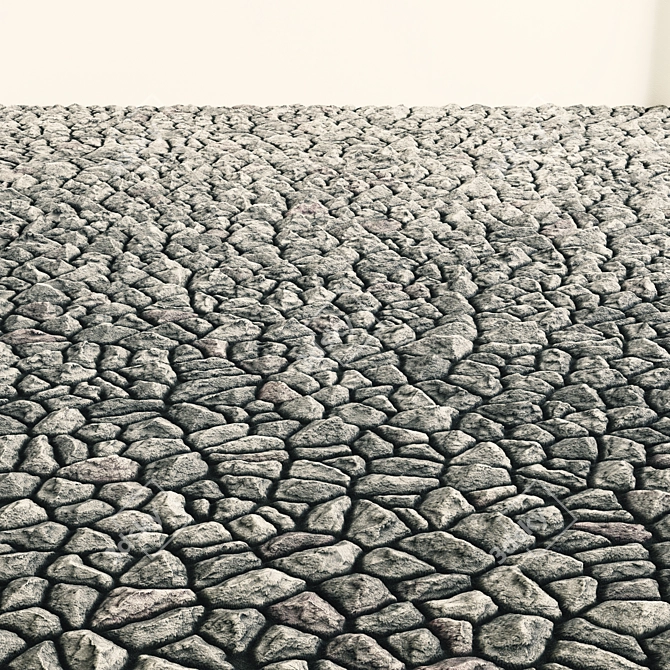 Rock PBR 4k Ground & Wall Tiles 3D model image 4