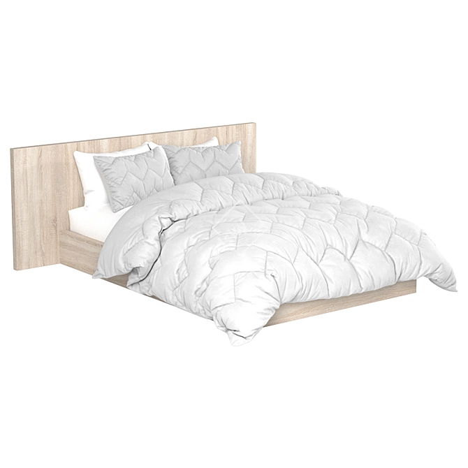 Cozy Dream 6-piece Bedding Set 3D model image 1