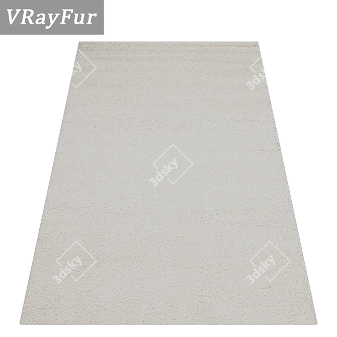 Luxury Carpets Set: High-Quality, Versatile, 3D 3D model image 2