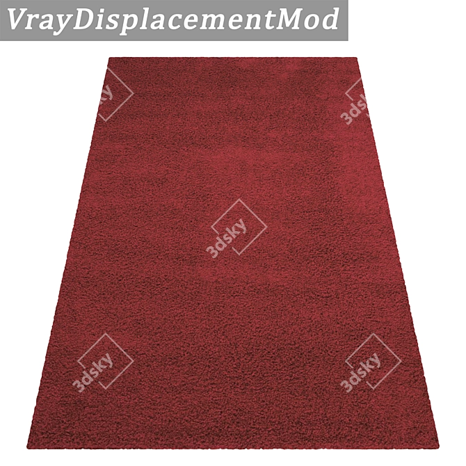 Luxury Carpet Set: High-Quality Textures for Close-up and Long-Distance Views 3D model image 3