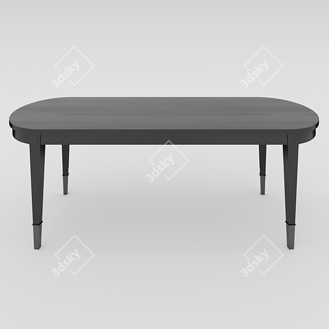 Soul Wood Dining Table SO-004 3D model image 1