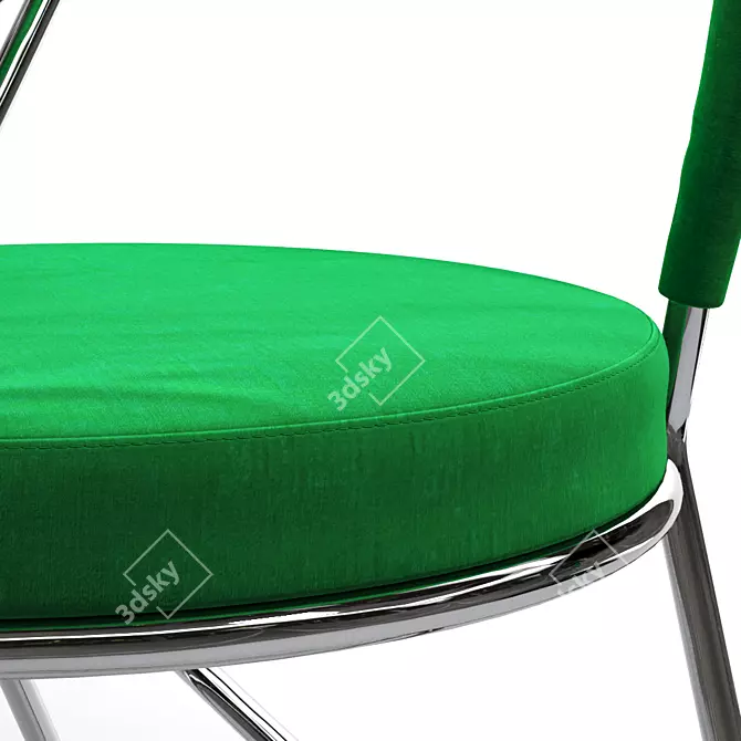 Moroso Double Zero Chair - High-Detail and Multi-Color Options 3D model image 2