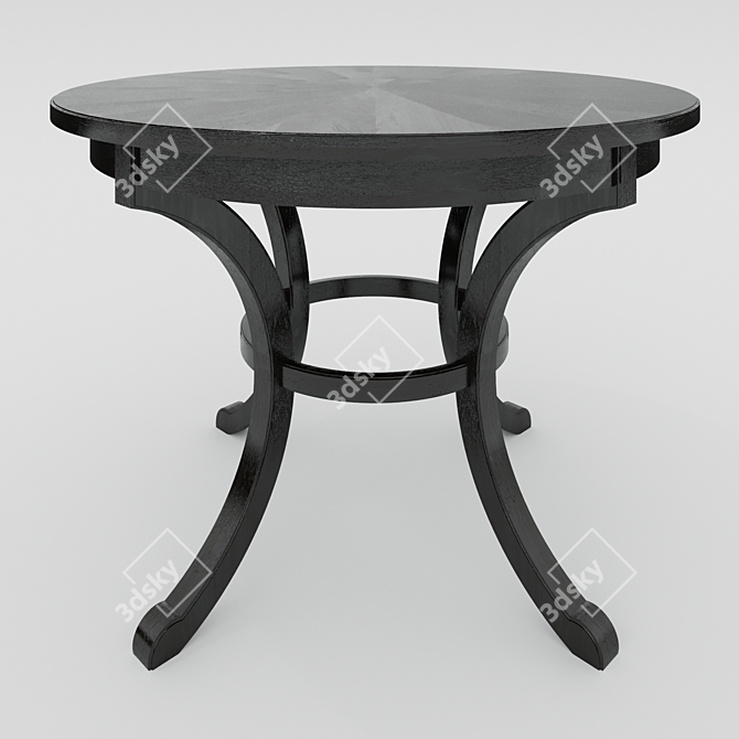 Soul Wood Dining Table 3D model image 1