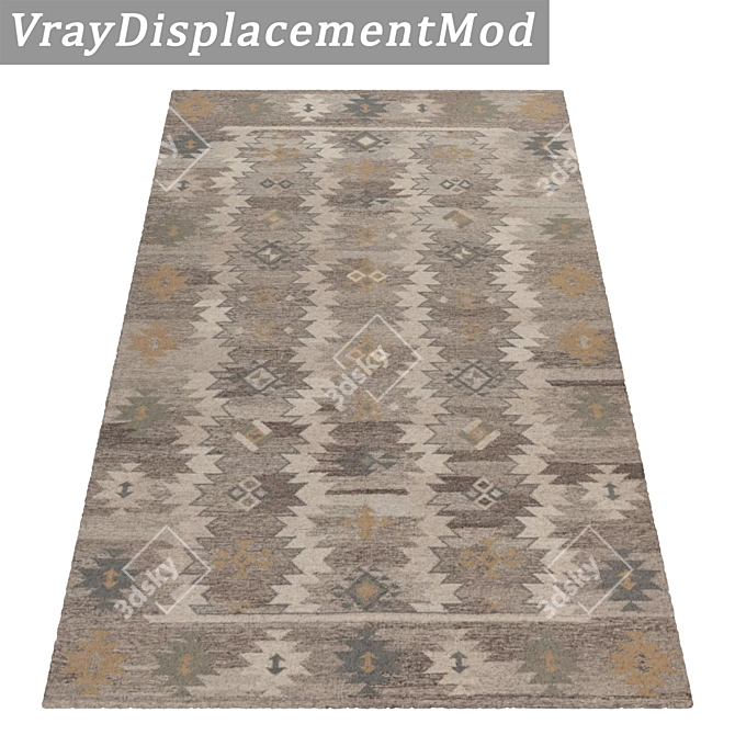 Luxury Carpets Set | High-Quality Textures 3D model image 3