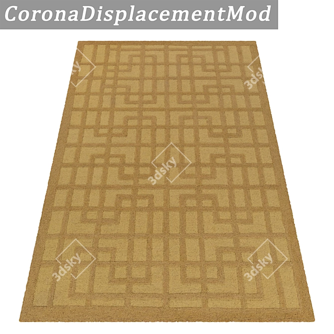 Versatile High-Quality Carpets Set 3D model image 4