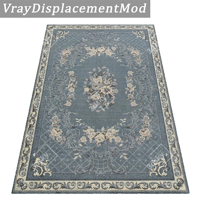 High-Quality Carpet Set 3D model image 3