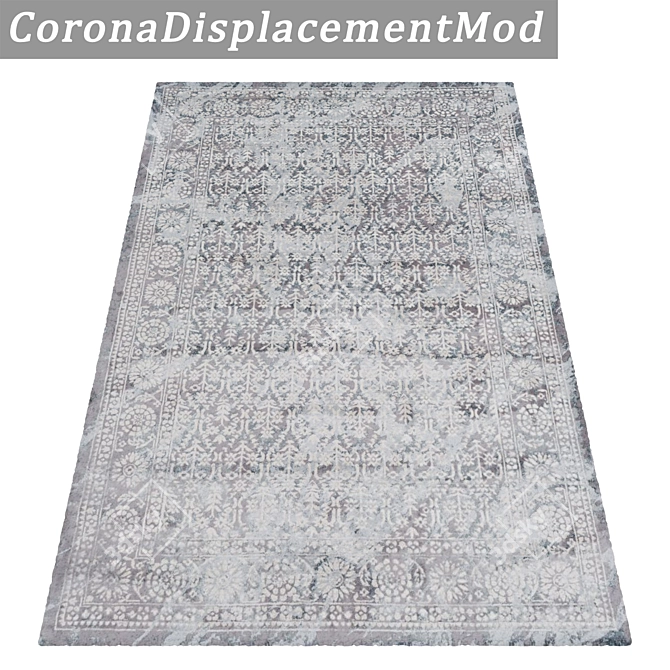 High-Quality Carpet Set 3D model image 4