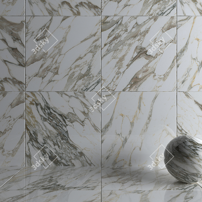 Macchia Vecchia Marble Wall Tiles 3D model image 3