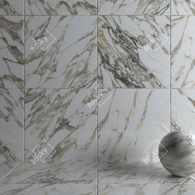 Museum Macchia Vecchia Wall Tiles - Elegant & Durable 3D model image 3