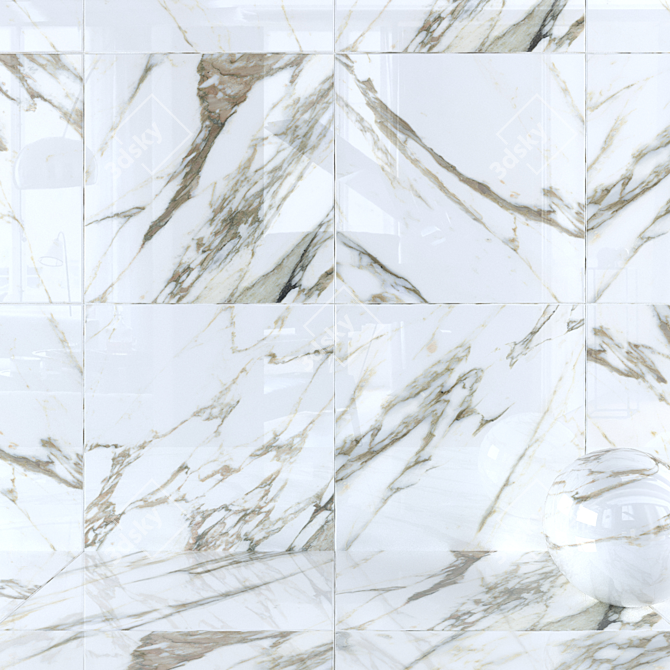 Museum Macchia Vecchia Wall Tiles 3D model image 1