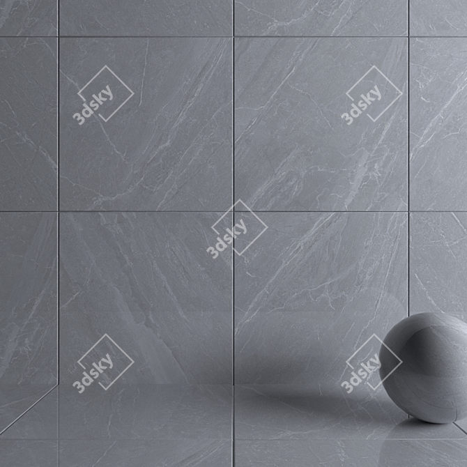 Mainstone Dolphin Marble Wall Tiles 3D model image 3