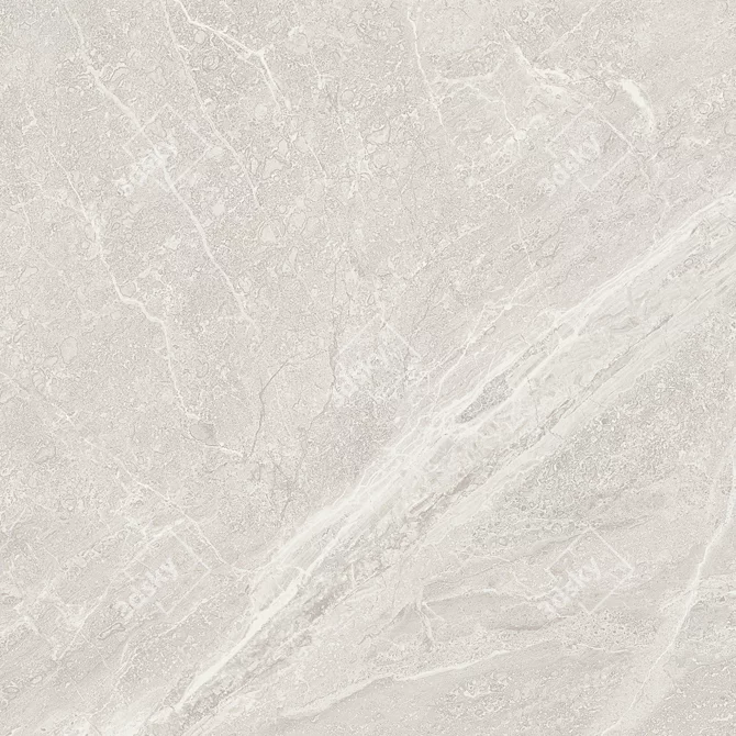 Mainstone Oat Marble Wall Tiles: Multi-texture, High-definition, No Plug-in 3D model image 4