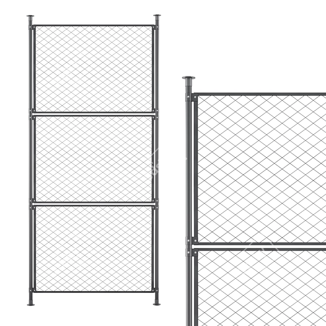 Versatile Grid Partition Set 3D model image 3