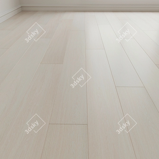 Oak Christmas Laminate Parquet 3D model image 1