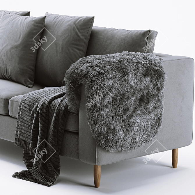 Scandinavian Style BoConcept Indivi Sofa 3D model image 5