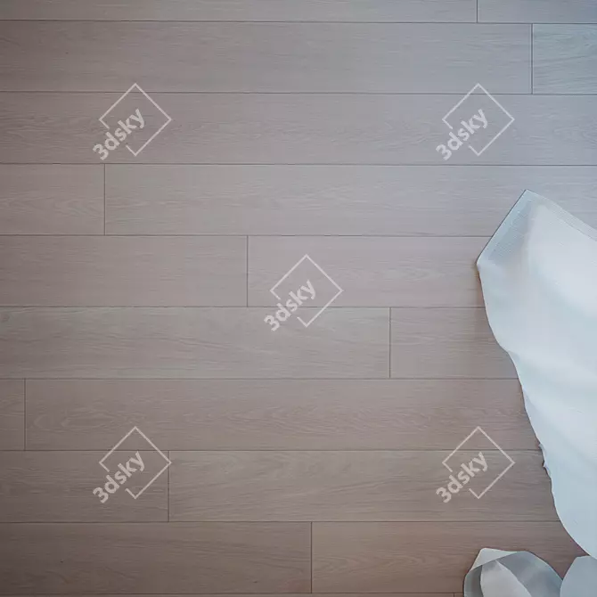 Severnaya Oak Flooring - High-Quality, Textured, and Tile-Ready 3D model image 2