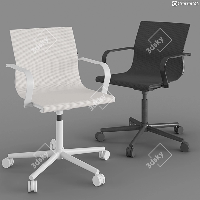 Wagner D1 OFFICE | Ergonomic Office Chair 3D model image 1