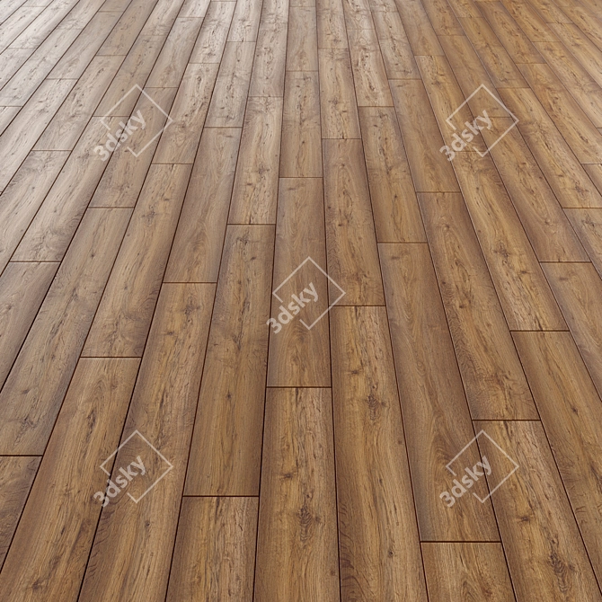 Versatile Laminate Flooring - 15 Designs 3D model image 2