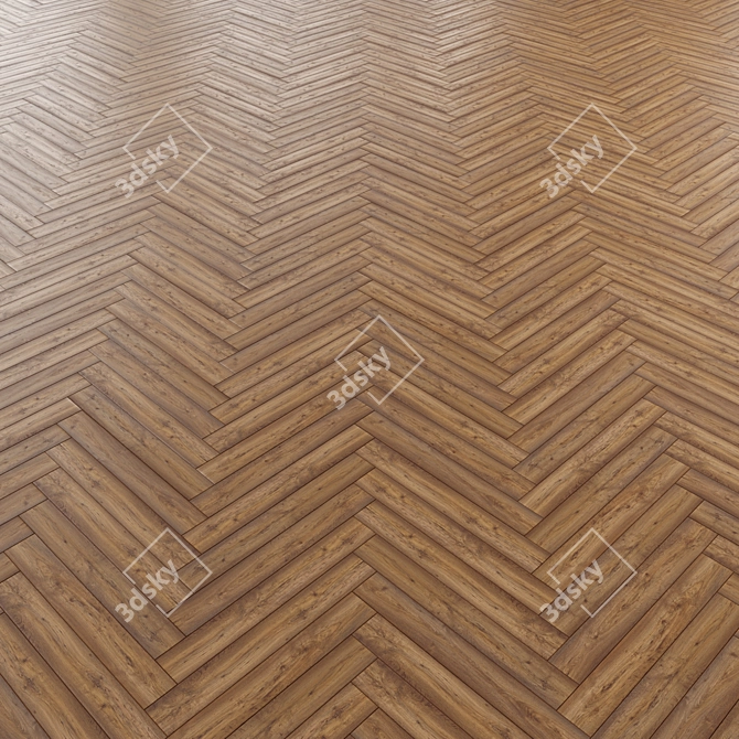 Versatile Laminate Flooring - 15 Designs 3D model image 3