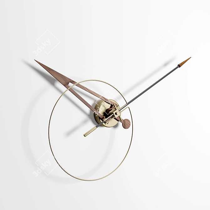 Stylish Nomon Clocks Collection 3D model image 4