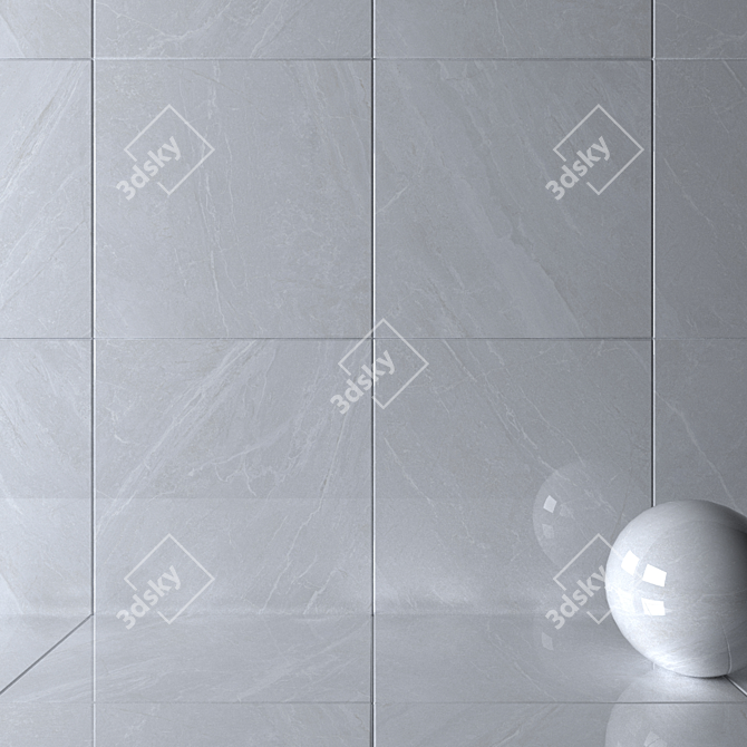 MUSEUM MAINSTONE CLOUD Wall Tiles 3D model image 2