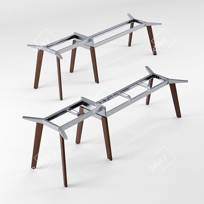 Immerse Collaboration Table: Versatile & Vibrant 3D model image 5