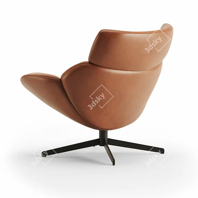 Elevate Your Lounge with Asko Low by Erik Joergensen 3D model image 2