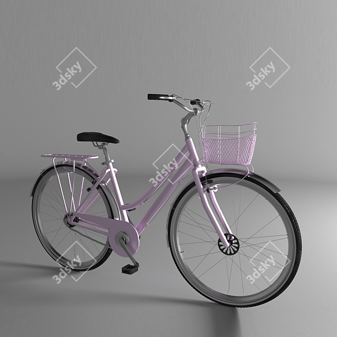 Russian Female Bike: 3Ds Max 2016 3D model image 8