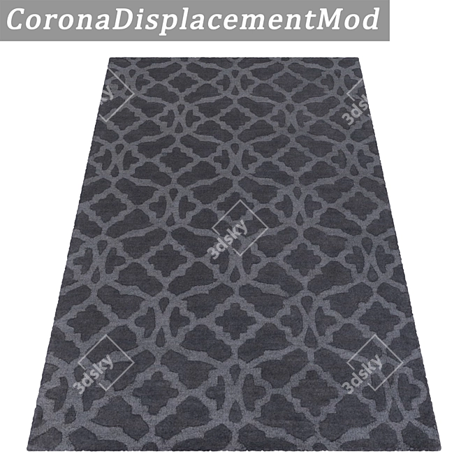 Luxury Carpet Set: High-Quality Textures for Close and Distant Views 3D model image 4