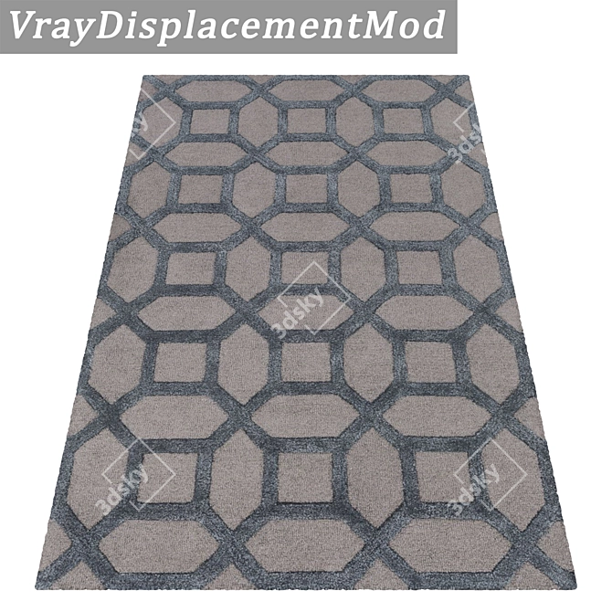 Premium Carpets Set: Textured and Versatile 3D model image 3