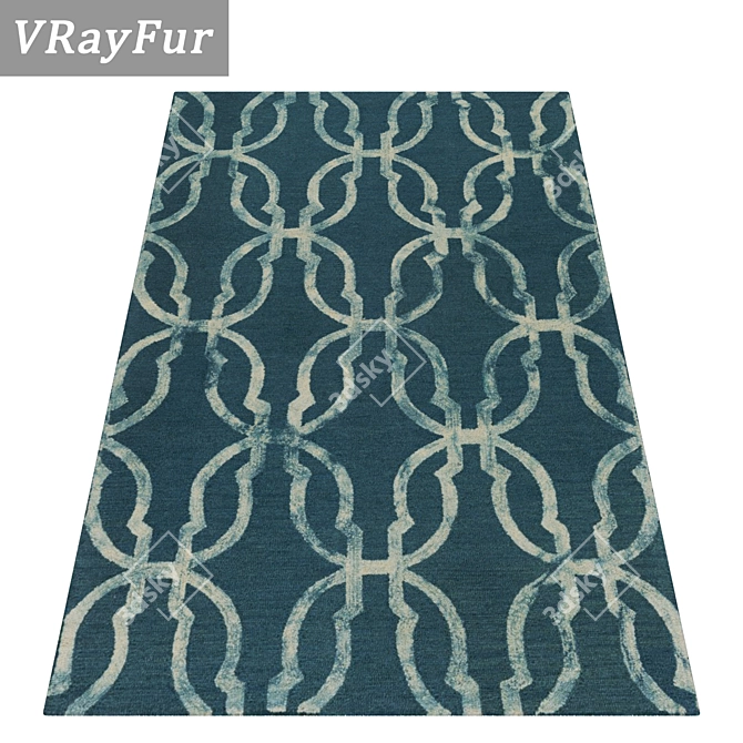 Luxury Carpet Collection: Premium Quality Set 3D model image 2