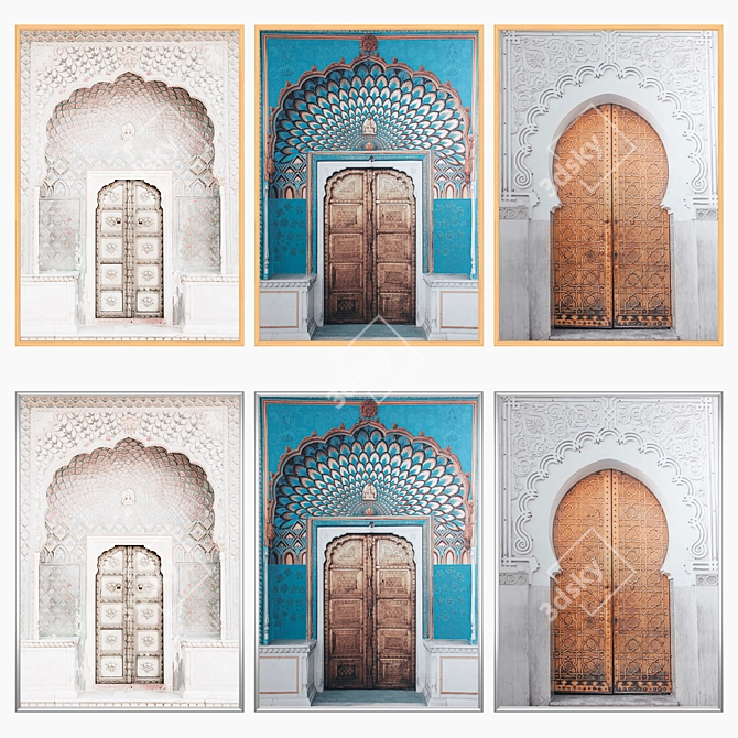 Set of Wall Paintings No. 1638: Versatile Home Decor.

Versatile Wall Decor Set No. 1638.

St 3D model image 3