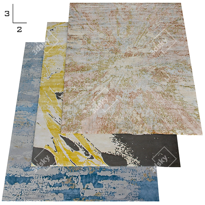 Archival Carpet Collection | No. 113 3D model image 2