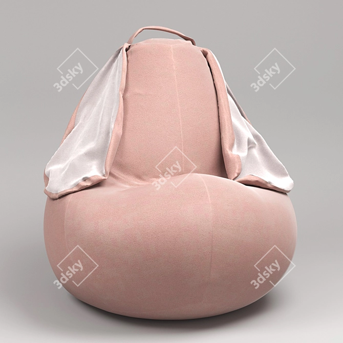 Eared Chair Bag 3D model image 1