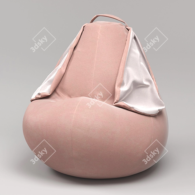 Eared Chair Bag 3D model image 3