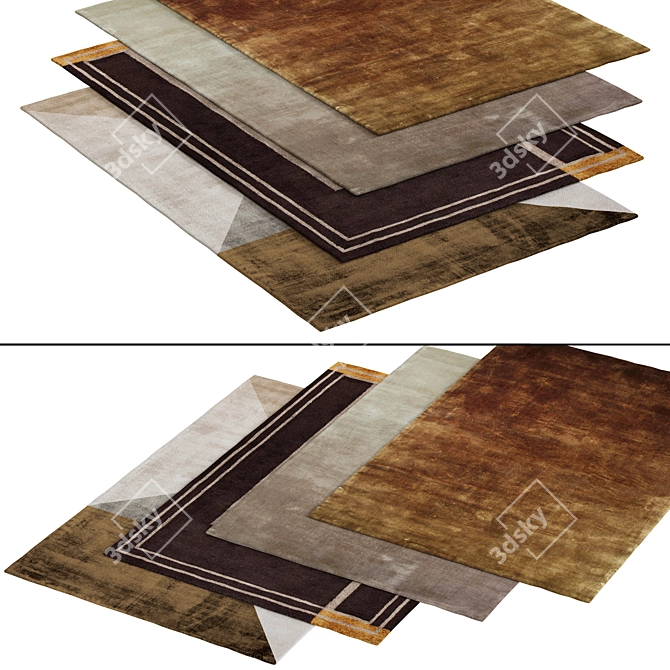 Luxury 90cm Carpet: Elegant and Durable 3D model image 2