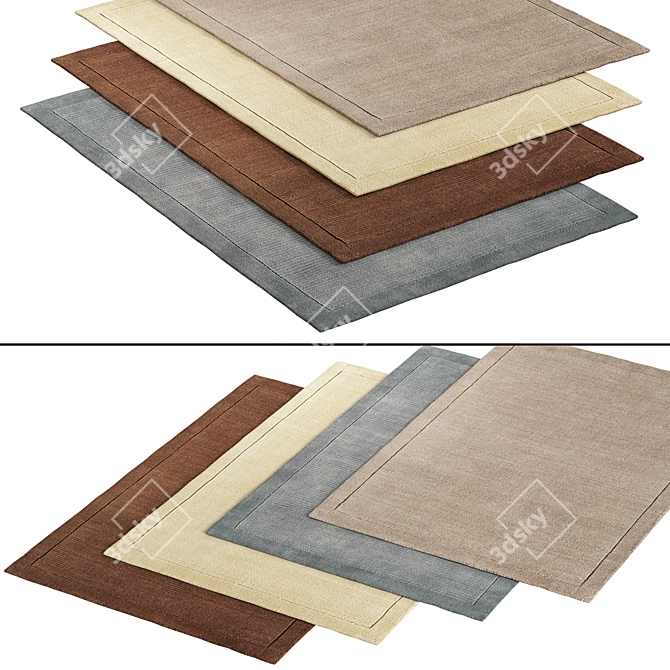 Luxury Soft Touch Carpet, 91 3D model image 2