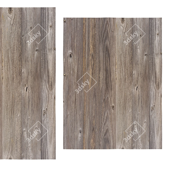 Wood Material Pack 3D model image 1