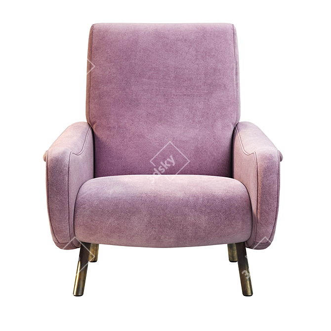 Title: Elegant Cassina Lady Chair 3D model image 2