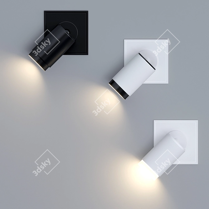 Versatile LED Spotlight: Spotlight_2 3D model image 2